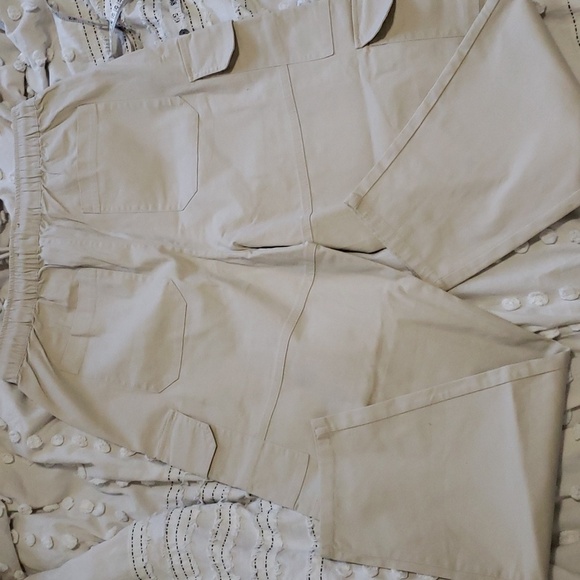 Asos design men's cargo pants small beige - Picture 6 of 8